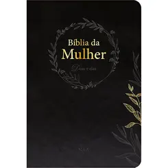 Biblia da mulher Deus e elas (capa preta)