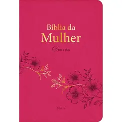 Biblia da mulher Deus e elas (capa rosa)