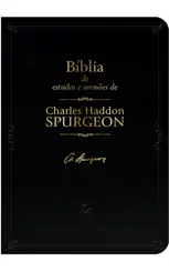 Biblia de estudos e sermões de Spurgeon (capa preta)