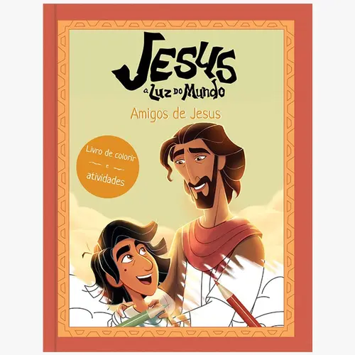 Livro de colorir: Amigos de Jesus