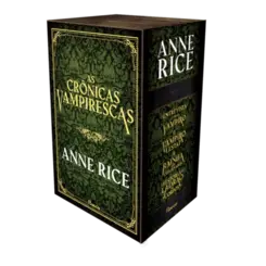 Box: Especial crônicas vampirescas Anne Rice (4 livros capa dura)