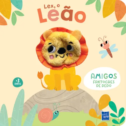 Amigos fantoches de dedo: Lex, o leão