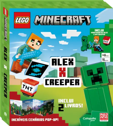 Lego books Minecraft: Alex vs Creeper