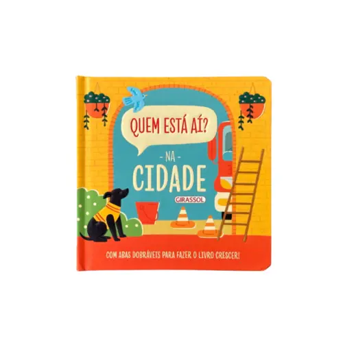 Quem está aí? Na cidade (Com abas dobráveis para fazer o livro crescer!)