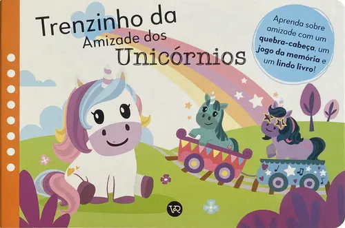 Trenzinho da amizade dos unicórnios